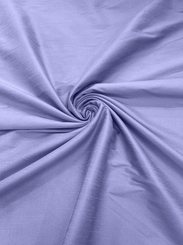 Lavender Polyester Dupioni Faux Silk Fabric/ 55” Wide/Wedding Fabric/Home Décor.
