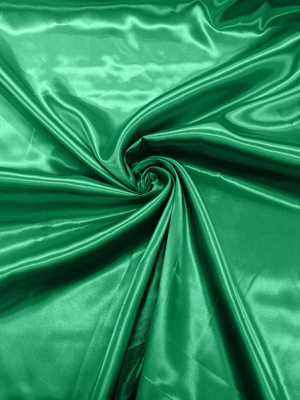 Light Green Shiny Charmeuse Satin Fabric for Wedding Dress/Crafts Costumes/58” Wide /Silky Satin