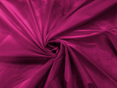 Light Magenta 100% Polyester Imitation Silk Taffeta Fabric 55" Wide/Costume/Dress/Cosplay/Wedding