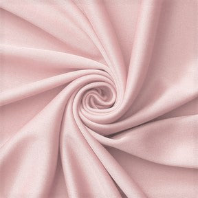 Light Pink Polyester Knit Interlock Mechanical Stretch Fabric 58"/60"/Draping Tent Fabric. Sold By The Yard.