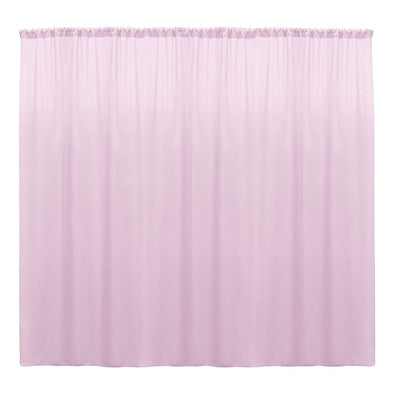 Light Pink SEAMLESS Backdrop Drape Panel All Size Available in Polyester Poplin Party Supplies Curtains