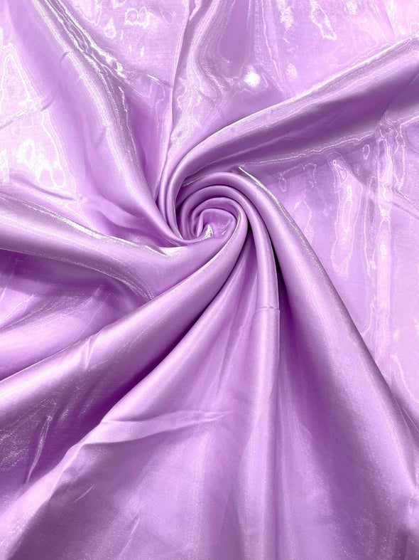 Lilac Bridal Liquid Satin Fabric-Glossy Satin-58” Wide-Prom.