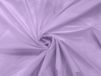 Lilac 100% Polyester Imitation Silk Taffeta Fabric 55" Wide/Costume/Dress/Cosplay/Wedding