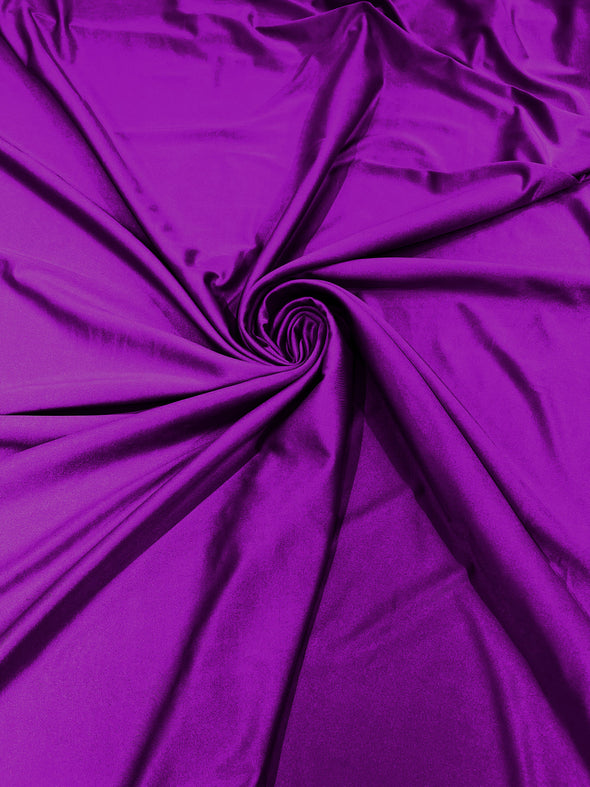 Magenta Shiny Milliskin Nylon Spandex Fabric 4 Way Stretch 58" Wide Sold by The Yard