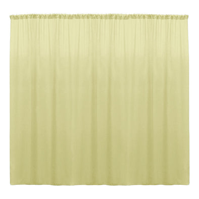 Maize Yellow SEAMLESS Backdrop Drape Panel All Size Available in Polyester Poplin Party Supplies Curtains