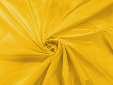 Mango Yellow 100% Polyester Imitation Silk Taffeta Fabric 55" Wide/Costume/Dress/Cosplay/Wedding