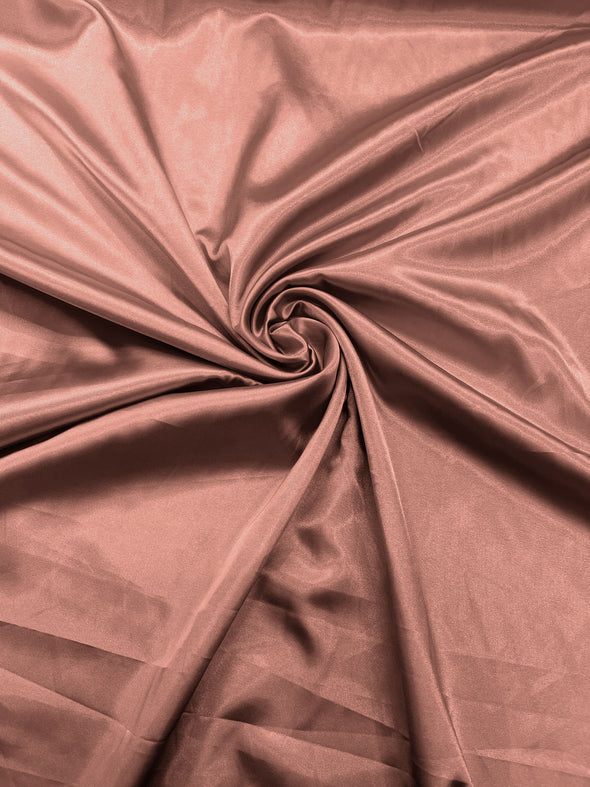 Mauve Light Weight Silky Stretch Charmeuse Satin Fabric/60" Wide/Cosplay.