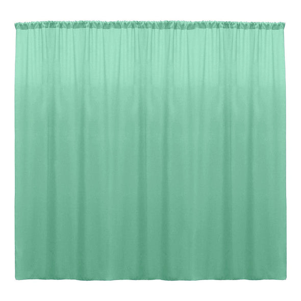 Mint SEAMLESS Backdrop Drape Panel All Size Available in Polyester Poplin Party Supplies Curtains