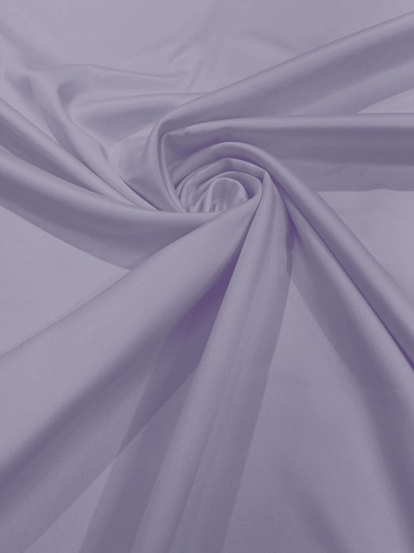 N-L-Lavender Matte L'Amour Satin (Peau de Soie) Duchess Fabric Bridesmaid Dress 58"-60" Wide Costume/Wedding