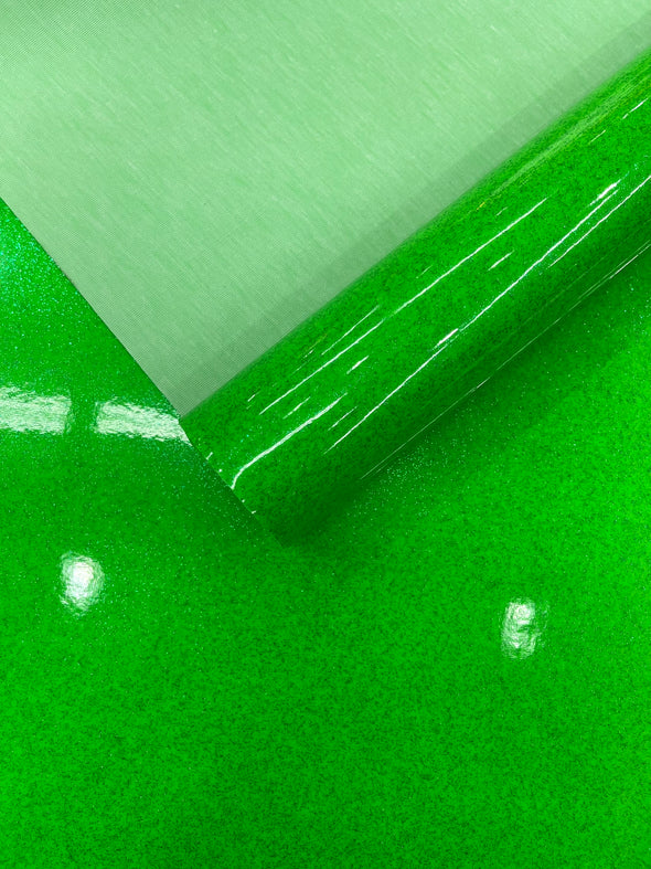 Sparkle Glitter Upholstery Vinyl Fabric / Crafting Apparel Upholstery Vinyl Fabric 54" Wide.