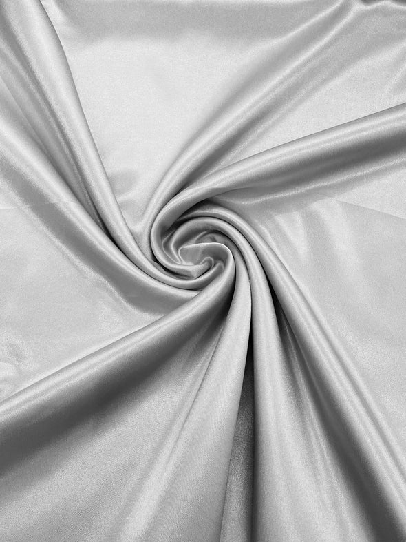 Off White Crepe Back Satin Bridal Fabric Draper/Prom/Wedding/58" Inches Wide Japan Quality