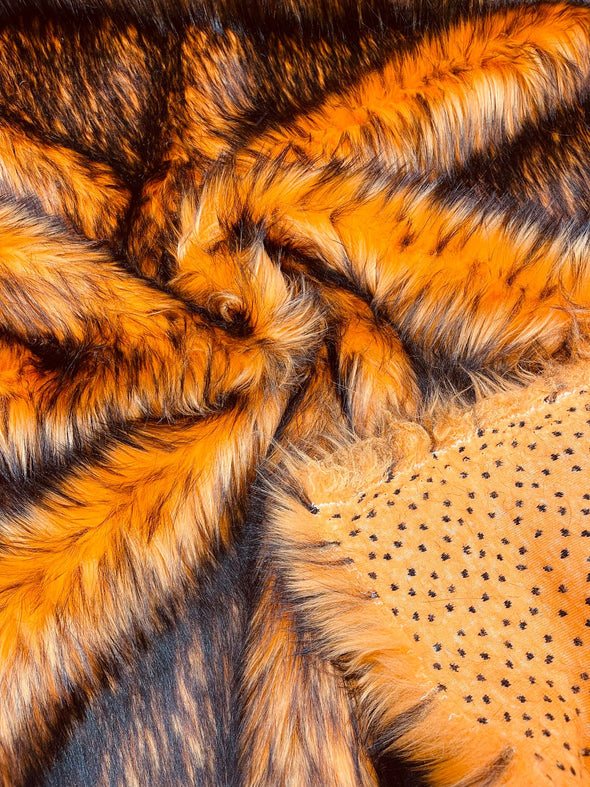 Husky Faux Fur 2 TONE (by the yard)