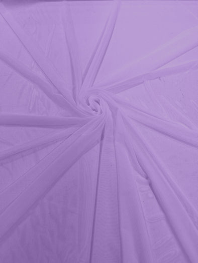 Orchid 58/60" Wide Solid Stretch Power Mesh Fabric Spandex/ Sheer See-Though/Sold By The Yard.