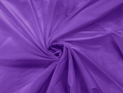 Orchid 100% Polyester Imitation Silk Taffeta Fabric 55" Wide/Costume/Dress/Cosplay/Wedding