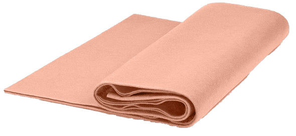 Peach Acrylic Craft Felt Fabric by The Yard 72" Wide.