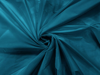 Peacock 100% Polyester Imitation Silk Taffeta Fabric 55" Wide/Costume/Dress/Cosplay/Wedding