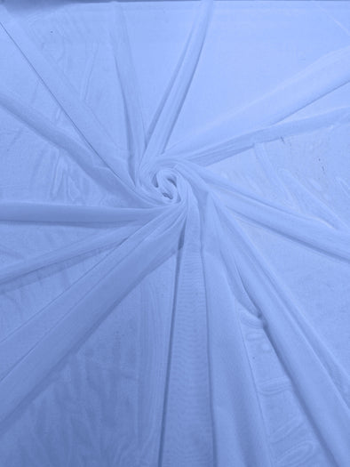 Perry 58/60" Wide Solid Stretch Power Mesh Fabric Spandex/ Sheer See-Though/Sold By The Yard.