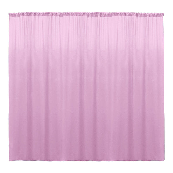 Pink SEAMLESS Backdrop Drape Panel All Size Available in Polyester Poplin Party Supplies Curtains