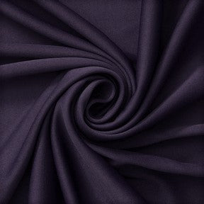 Plum Polyester Knit Interlock Mechanical Stretch Fabric 58"/60"/Draping Tent Fabric. Sold By The Yard.