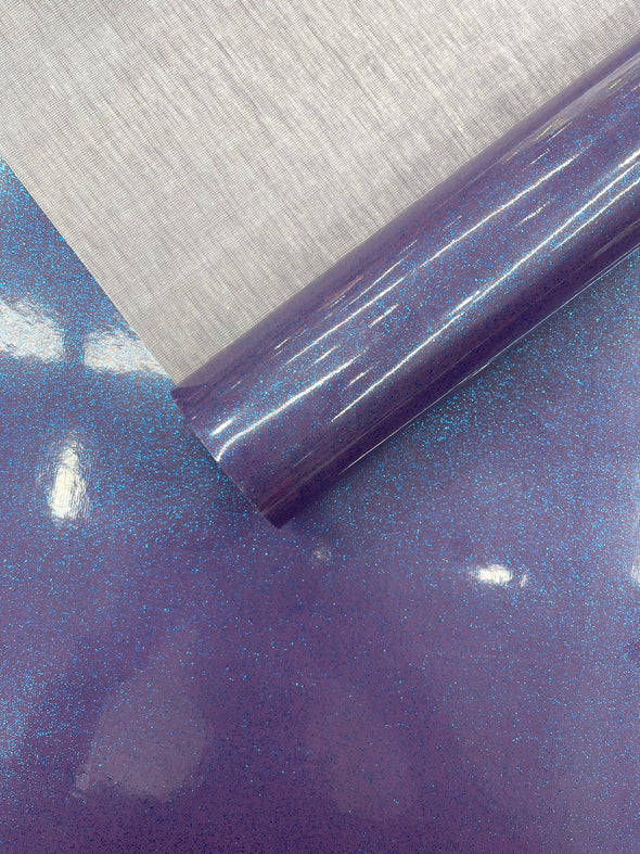Sparkle Glitter Upholstery Vinyl Fabric / Crafting Apparel Upholstery Vinyl Fabric 54" Wide.
