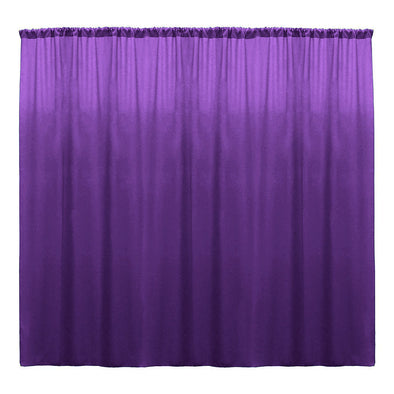 Purple SEAMLESS Backdrop Drape Panel All Size Available in Polyester Poplin Party Supplies Curtains