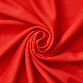 Red Polyester Knit Interlock Mechanical Stretch Fabric 58"/60"/Draping Tent Fabric. Sold By The Yard.