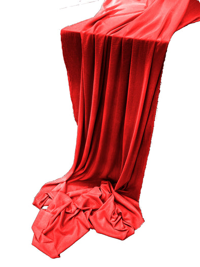 Red Cotton Gauze Sheer Table Runner for Wedding, Decorations for Birthday Parties, Banquets, Engagements.