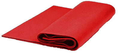 Red Acrylic Craft Felt Fabric by The Yard 72" Wide.