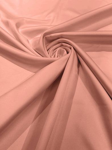 Rive Rose Matte Stretch Lamour Satin Fabric 58" Wide/Sold By The Yard. New Colors