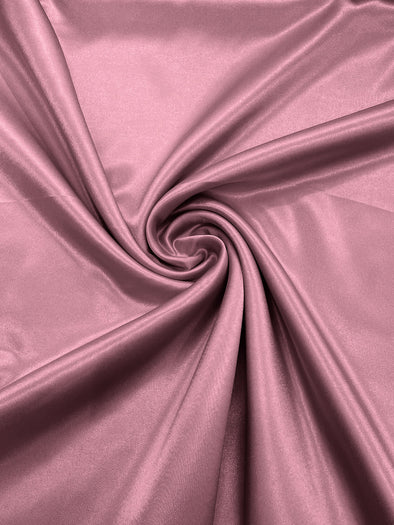 Rose Crepe Back Satin Bridal Fabric Draper/Prom/Wedding/58" Inches Wide Japan Quality