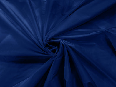 Royal Blue 100% Polyester Imitation Silk Taffeta Fabric 55" Wide/Costume/Dress/Cosplay/Wedding