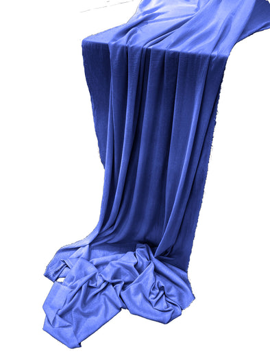 Royal Blue Cotton Gauze Sheer Table Runner for Wedding, Decorations for Birthday Parties, Banquets, Engagements.