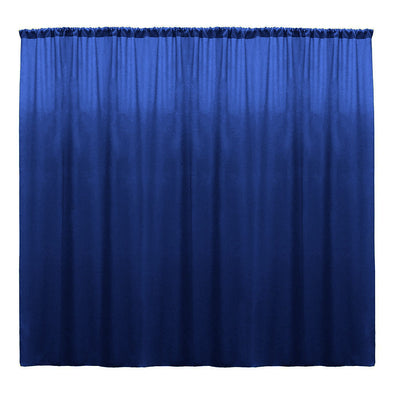 Royal Blue SEAMLESS Backdrop Drape Panel All Size Available in Polyester Poplin Party Supplies Curtains