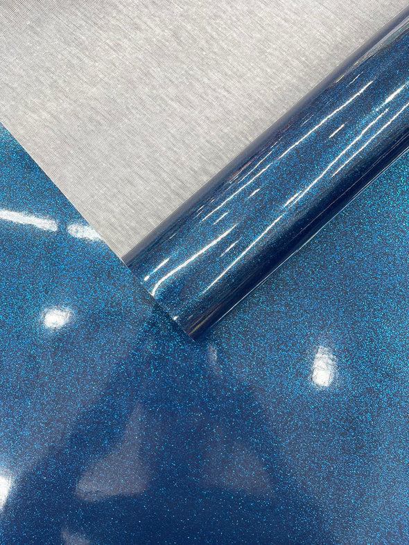 Sparkle Glitter Upholstery Vinyl Fabric / Crafting Apparel Upholstery Vinyl Fabric 54" Wide.
