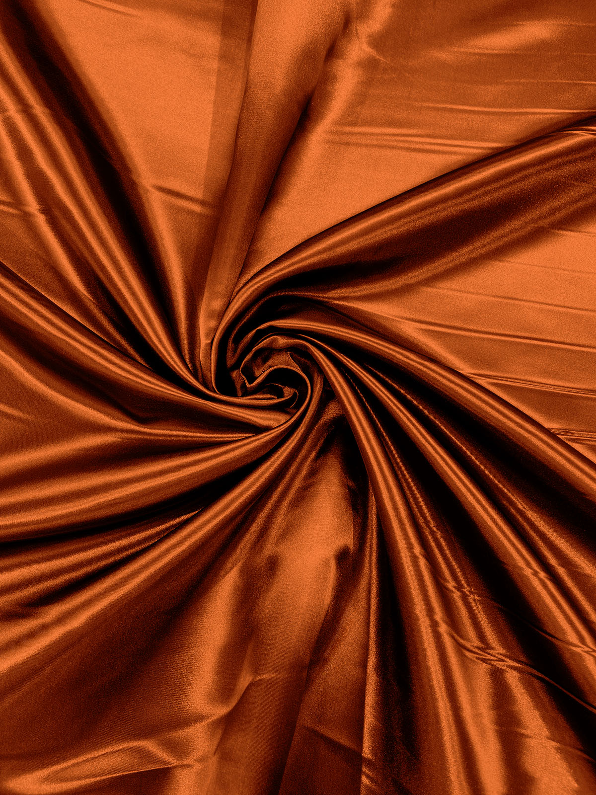 Rust Heavy Shiny Bridal Satin Fabric for Wedding Dress, 60" Inches wid Backdrop King Inc Rust Heavy Shiny Bridal Satin Fabric for Wedding Dress, 60" Inches wid Backdrop King Inc
