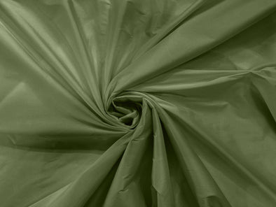 Sage 100% Polyester Imitation Silk Taffeta Fabric 55" Wide/Costume/Dress/Cosplay/Wedding