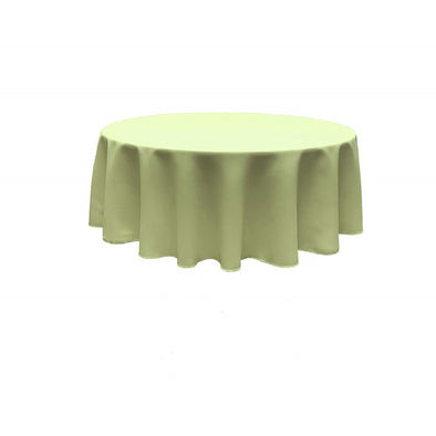 Sage Polyester Poplin Tablecloth Seamless