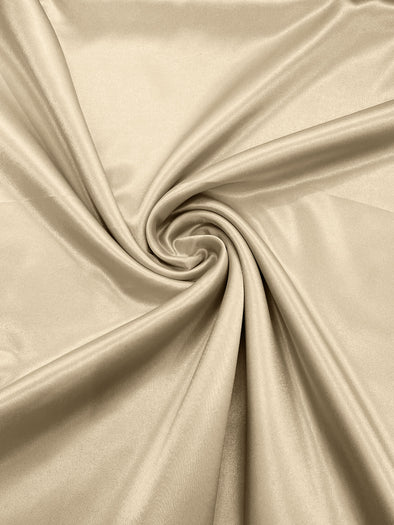Sand Crepe Back Satin Bridal Fabric Draper/Prom/Wedding/58" Inches Wide Japan Quality