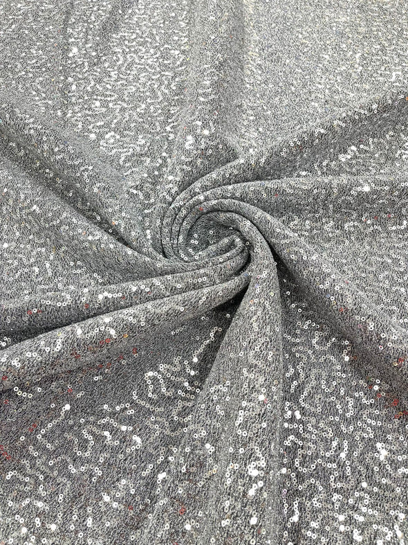 Metallic Tinsel Stretch Lurex Fabric With Sequins/58 Wide.