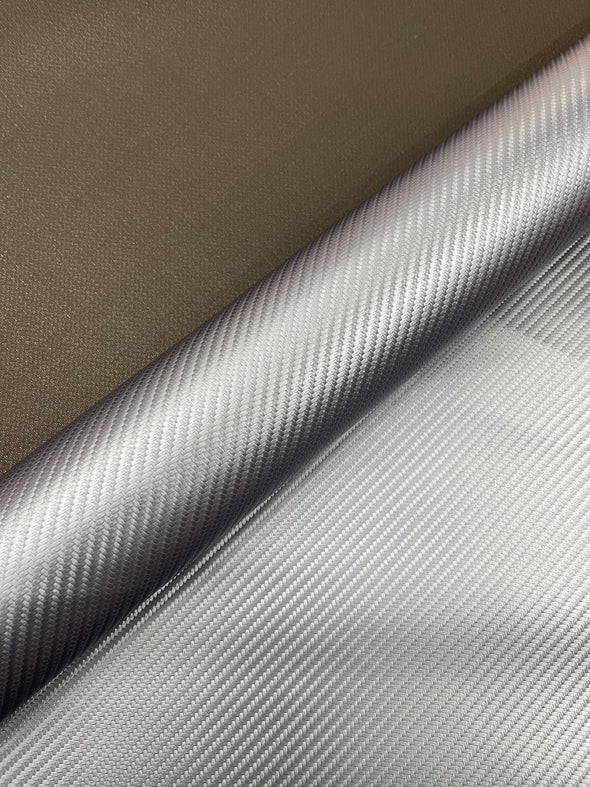 Carbon Fiber Marine Vinyl Upholstery Fabric/Crafting Apparel Vinyl Fabric 54" Wide