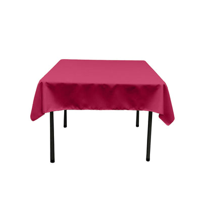 Strawberry Square Polyester Poplin Table Overlay - Diamond. Choose Size Below