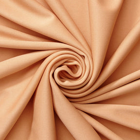 Tan Polyester Knit Interlock Mechanical Stretch Fabric 58"/60"/Draping Tent Fabric. Sold By The Yard.