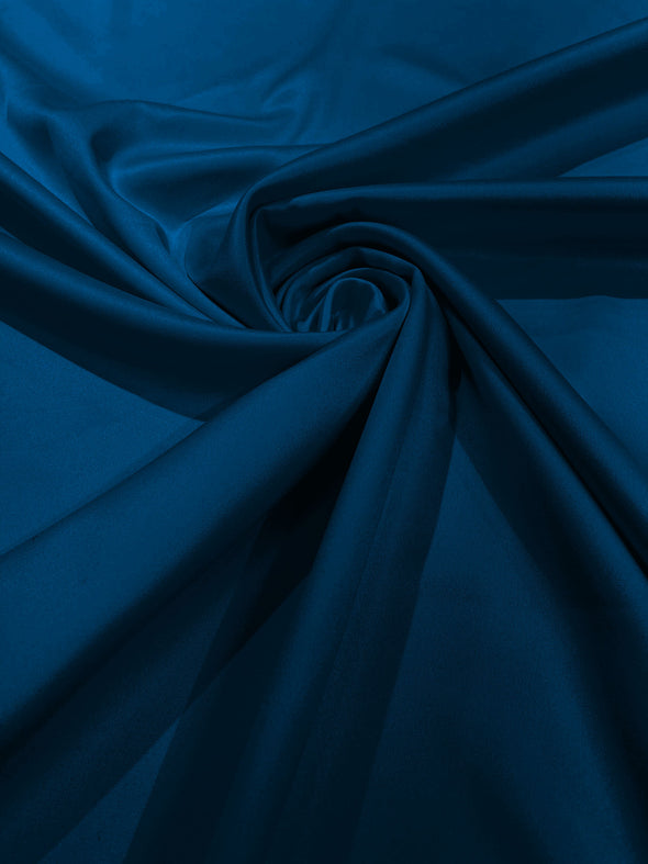 Matte Stretch Lamour Satin Fabric 58" Wide/Sold By The Yard. New Colors