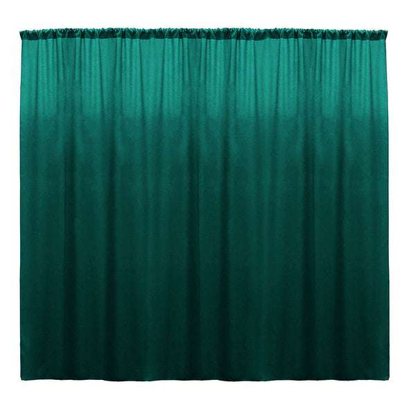 Teal Green SEAMLESS Backdrop Drape Panel All Size Available in Polyester Poplin Party Supplies Curtains