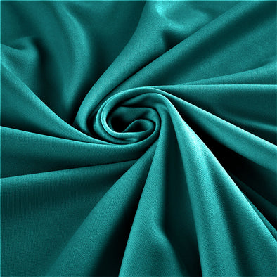 Teal Stretch Crepe Scuba Techno Knit Polyester Spandex Fabric for Bows, Top Knots, Head Wraps, Clothes, Costumes, Craft. (Copy)