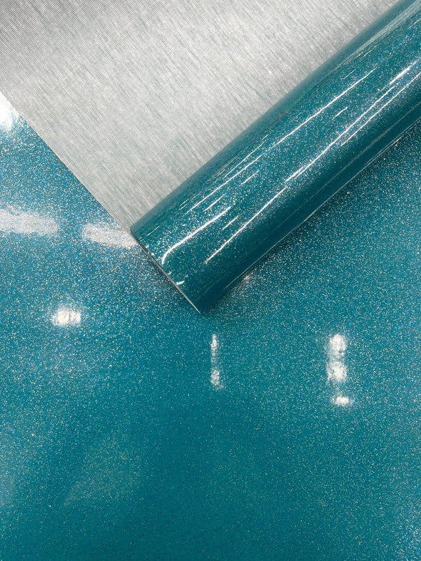 Sparkle Glitter Upholstery Vinyl Fabric / Crafting Apparel Upholstery Vinyl Fabric 54" Wide.