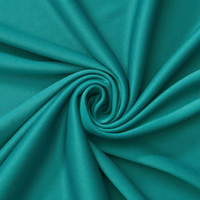 Teal Polyester Knit Interlock Mechanical Stretch Fabric 58"/60"/Draping Tent Fabric. Sold By The Yard.