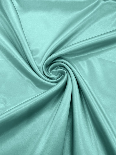 Tiff Blue Crepe Back Satin Bridal Fabric Draper/Prom/Wedding/58" Inches Wide Japan Quality