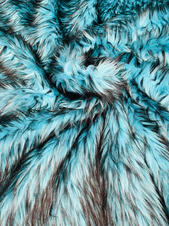 Husky Faux Fur 2 TONE (by the yard)