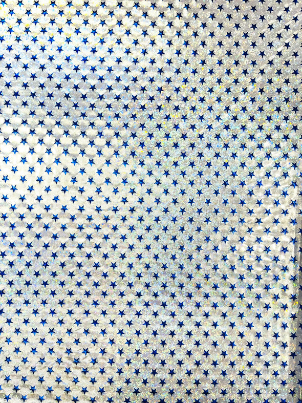 Broken Glass Star Spandex, by The Yard